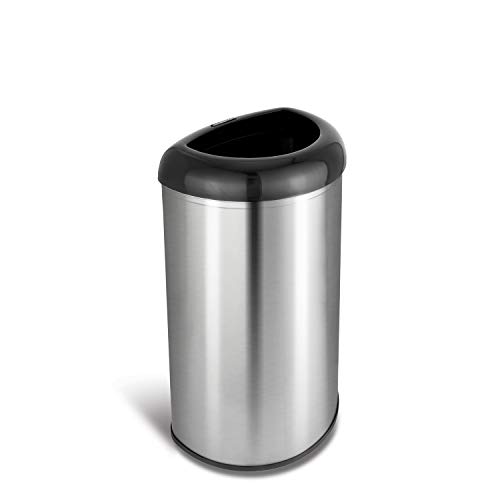 NINESTARS Trash kann, schwarz von NINESTARS