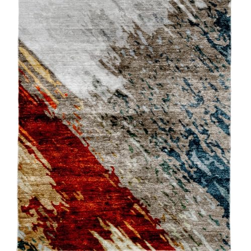 NINGBAI Teppichläufer mit Muster 120 x 320 cm Innen Flurläufer, Küche Bodenmatte, Läufer Event Teppich, Flur Läufer, Waschbarer Modernes Design Faltbar Für Drinnen und Draußen Terrasse, I von NINGBAI