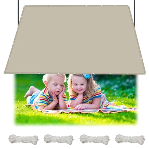 Sonnensegel +inkl Befestigungsseile 2.2 x 4 m Sonnensegel Rechteckig, Rechteck Sonnensegel, Beschattungsnetz 98% UV-Schutz, mit Ösen und Befestigungsseile für Terrasse Balkon Garten, Khaki Sonnensegel +inkl Befestigungsseile 2.2 x 4 m Sonnensegel Rechteckig, Rechteck Sonnensegel, Beschattungsnetz 98% UV-Schutz, mit Ösen und Befestigungsseile für Terrasse Balkon Garten, Khaki von NINGBAI