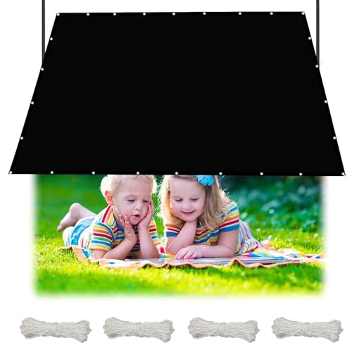 Sonnensegel Wasserdicht Sonnenschutz 3 x 3 m Sonnensegel Quadratisch, UV Schattennetz, Schattierungsnetz Premium PES Polyester wasserabweisend imprägniert für Garten Terrasse Camping, Schwarz Sonnensegel Wasserdicht Sonnenschutz 3 x 3 m Sonnensegel Quadratisch, UV Schattennetz, Schattierungsnetz Premium PES Polyester wasserabweisend imprägniert für Garten Terrasse Camping, Schwarz von NINGBAI