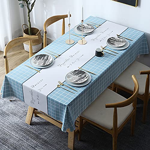 NINGHOME Küche Esstisch Kunststoff,80x120cm,Wachstuch mit Chic Stil - Abwischbare PVC Wachstuchtischdecke Wasserabweisend Rechteckige - Strapazierfähiges Tischdecke NINGHOME Küche Esstisch Kunststoff,80x120cm,Wachstuch mit Chic Stil - Abwischbare PVC Wachstuchtischdecke Wasserabweisend Rechteckige - Strapazierfähiges Tischdecke von NINGHOME