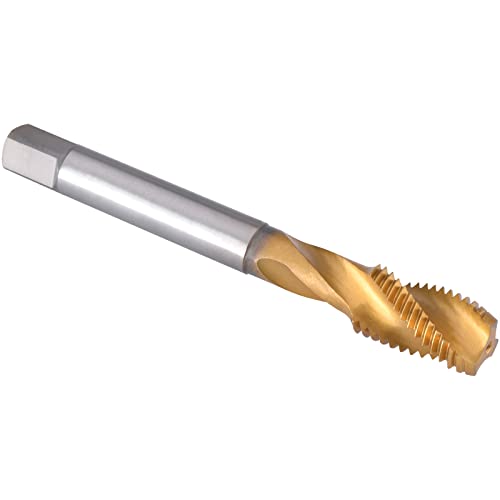 Gewindeschneidwerkzeuge M8 x 1 Spiralnut-Gewindebohrer, HSS-Titan-beschichteter Spiralnut-Gewindebohrer M8 x 1,0 von NINHFTDROU