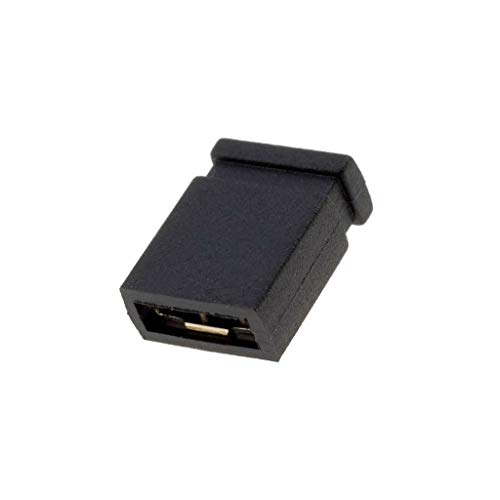 20X JUMPER-B-Z Brücke Stift weiblich geschlossen 2,54mm 1x2 schwarz NINIGI von NINIGI