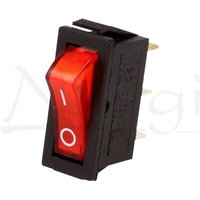 Ninigi - Einpoliger Kippschalter Rot 15A Rsi1013c3rd Light Red 6,3mm Steckverbinder von NINIGI