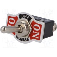 Einpoliger ON-OFF-ON-Kippschalter 10A/250Vac 3 Positionen Einpoliger ON-OFF-ON-Kippschalter 10A/250Vac 3 Positionen von NINIGI