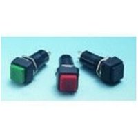 Leerlauftaster grün Quadratisch 3A/250Vac Leerlauftaster grün Quadratisch 3A/250Vac von NINIGI