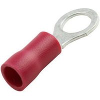 Ninigi - Runder vorisolierter Crimp-Kabelschuh 5,3mm Rot St-082/r von NINIGI