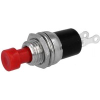 Offen Standby-Taster off-(on) 1A/250Vac rot von NINIGI