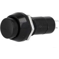Taster Rundschalter na 12mm 2A schwarz von NINIGI