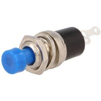 Taster in Ruhestellung geöffnet 1A/250Vac blauer AUS-EIN-Taster von NINIGI