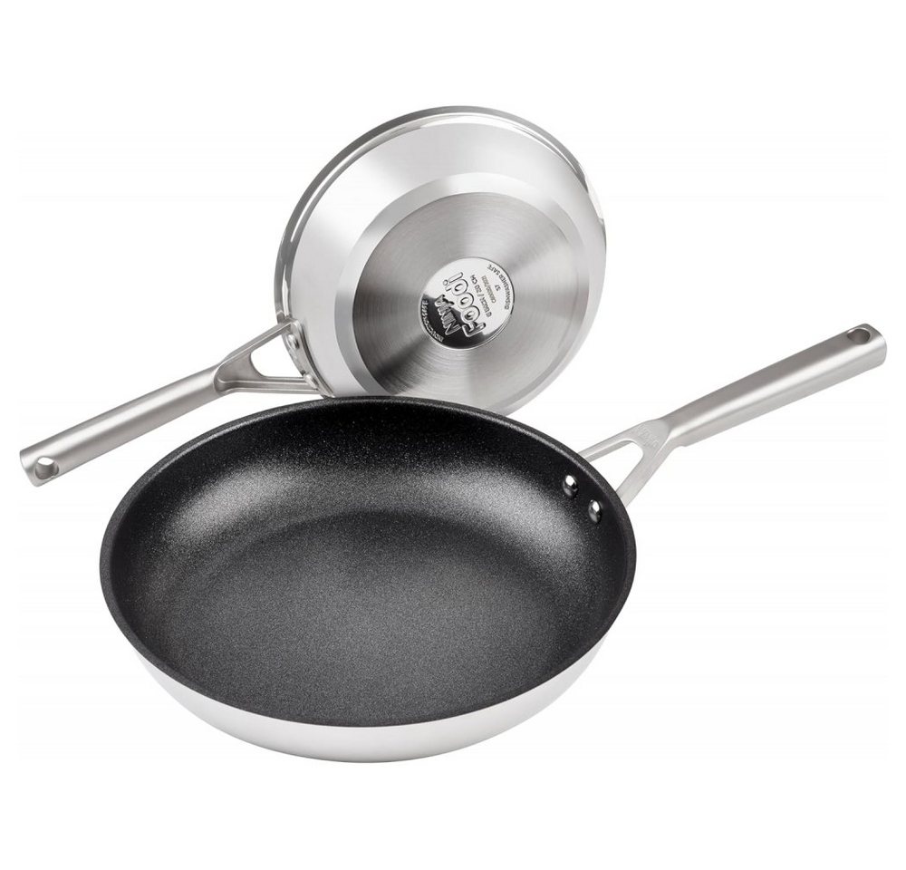 NINJA Pfannen-Set C62000EU ZEROSTICK - 2-teiliges Bratpfannenset - edelstahl, Edelstahl NINJA Pfannen-Set C62000EU ZEROSTICK - 2-teiliges Bratpfannenset - edelstahl, Edelstahl von NINJA