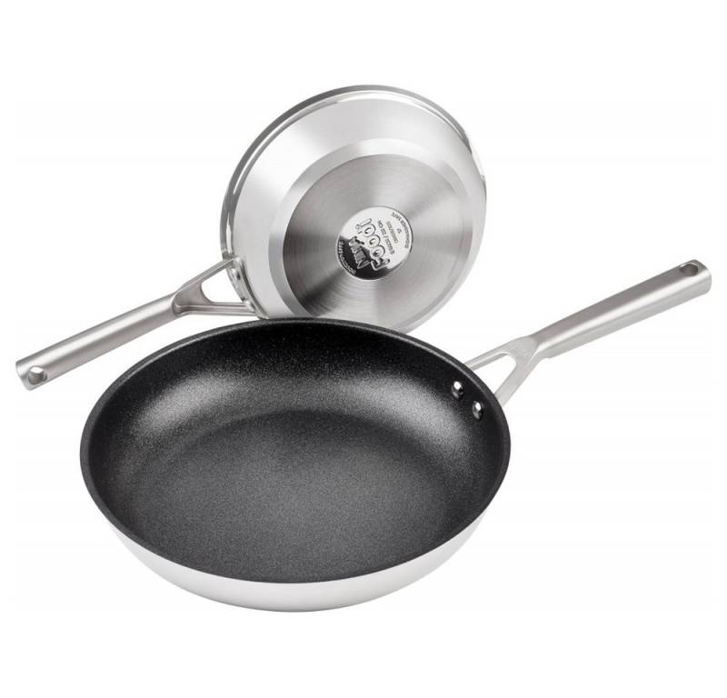 NINJA Pfannen-Set C62000EU ZEROSTICK - 2-teiliges Bratpfannenset - edelstahl, Edelstahl NINJA Pfannen-Set C62000EU ZEROSTICK - 2-teiliges Bratpfannenset - edelstahl, Edelstahl von NINJA