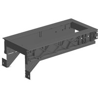 Hängerahmen kb 300mm - Halterung für Mülleimer passend zu eins2sechs Mülltrennsystem, Aluminium dunkelgrau - Ninka von NINKA