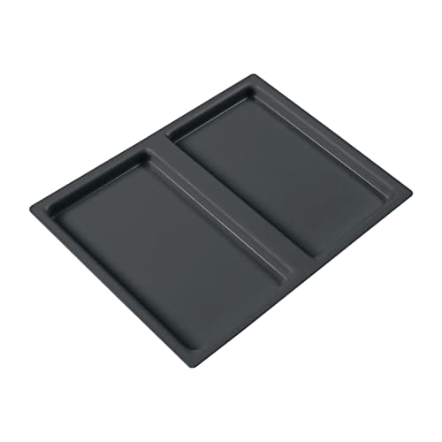 NINKA 9060.50 50770 Einzeldeckel Deckelplatte für Abfallbehälter 6 Liter eins2vier, Kunststoff dunkelgrau, Silber, 6 L NINKA 9060.50 50770 Einzeldeckel Deckelplatte für Abfallbehälter 6 Liter eins2vier, Kunststoff dunkelgrau, Silber, 6 L von NINKA
