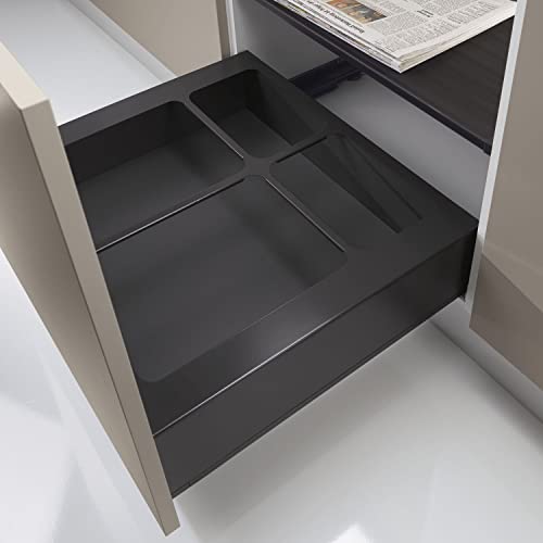 NINKA eins2vier Abdeckrahmen KB 600 mm Stahl Dunkelgrau NINKA eins2vier Abdeckrahmen KB 600 mm Stahl Dunkelgrau von NINKA