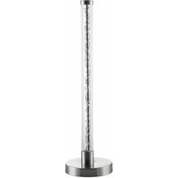 Nino Leuchten - Tischleuchte Licht bunt Nachttischleuchte silber Schlafzimmerleuchte rgb Tischlampe, Metall, rgbw led 1,2W, h 42 cm von NINO LEUCHTEN