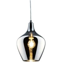 [NEUWERTIG] Nino Retrofit Pendellampe Paso Hängeleuchte Deckenlampe Glas Smokey Grau 22cm B-Ware von NINO