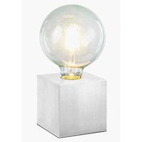Tischlampe Tischleuchte Nachttischleuchte Touch Metall weiß E27 h 10 cm von NINO