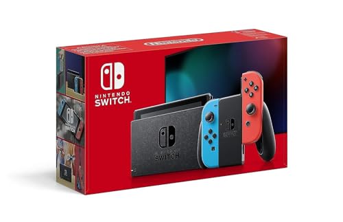 NINTENDO Switch Console de Jeux portables 15,8 cm (6.2") 32 Go Écran Tactile WiFi Bleu, Gris, Rouge von NINTENDO