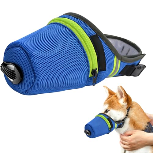 Dog Respirator Mask, Adjustable Dog Gas Mask, Dustproof and Anti-Fog Breathable Reusable Pet Air Filter Muzzle Gas Dog Respirator Mask, Adjustable Dog Gas Mask, Dustproof and Anti-Fog Breathable Reusable Pet Air Filter Muzzle Gas von NIOMICO