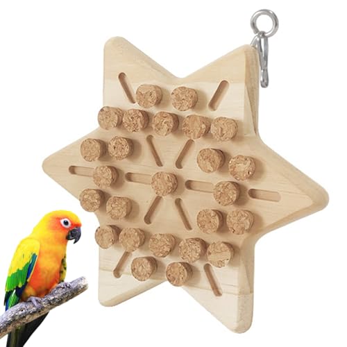Futtersuche Spielzeug für Vögel, hölzernen Beißentraining und Vogelfuttersuche Spielzeug, Papageienspielzeugkorken Schatzsuche Spiele für Conures Bird Intelligence und Emotionen Futtersuche für Vögel Futtersuche Spielzeug für Vögel, hölzernen Beißentraining und Vogelfuttersuche Spielzeug, Papageienspielzeugkorken Schatzsuche Spiele für Conures Bird Intelligence und Emotionen Futtersuche für Vögel von NIOMICO