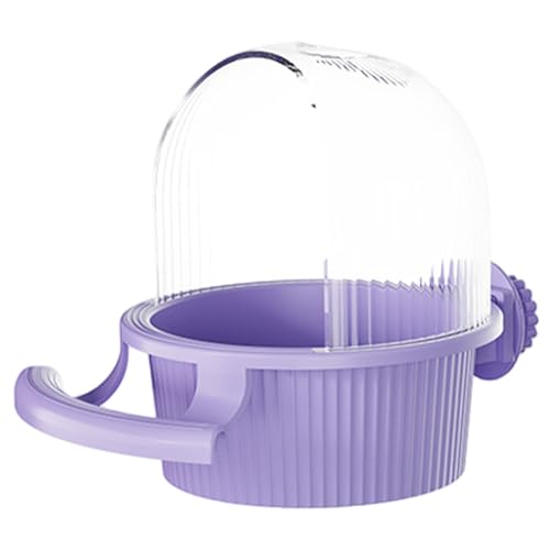 NIOMICO Fenstervogelfutterleiter 6.5x4.9x5.4 großer Spritzer Vogelkäfig-Feeder mit rutschfestem Ständer für Pfingstrosen, Papageien-, Tauben-Vogel-Birdcage-Zubehör NIOMICO Fenstervogelfutterleiter 6.5x4.9x5.4 großer Spritzer Vogelkäfig-Feeder mit rutschfestem Ständer für Pfingstrosen, Papageien-, Tauben-Vogel-Birdcage-Zubehör von NIOMICO