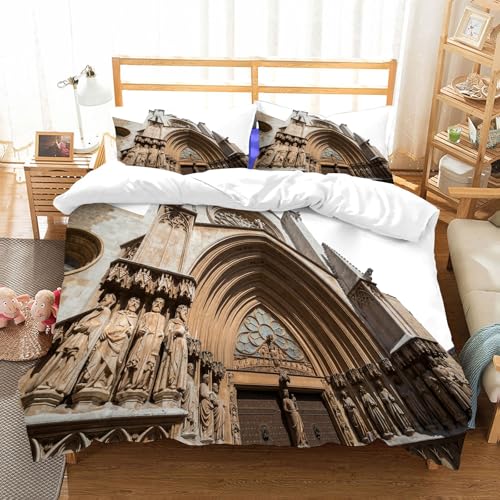 NIOYNJIS Bettwäsche Set 100% Baumwolle ist,Kathedrale von Tarragona Santa Tecla Tarragona Spanien,und allem auch für Personen mit Hautsensibilisierung empfohlen 228x264cm NIOYNJIS Bettwäsche Set 100% Baumwolle ist,Kathedrale von Tarragona Santa Tecla Tarragona Spanien,und allem auch für Personen mit Hautsensibilisierung empfohlen 228x264cm von NIOYNJIS