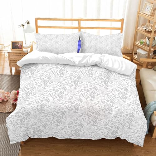 NIOYNJIS Bettwäsche Set 100% Baumwolle ist,Nahtloses Blumenmuster. Vektorhintergrund. Abstrakte Textur mit Blumen.,und allem auch für Personen mit Hautsensibilisierung empfohlen 228x264cm von NIOYNJIS