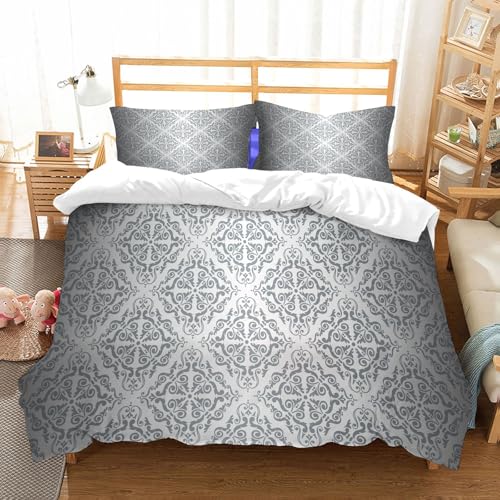 NIOYNJIS Bettwäsche Set 100% Baumwolle ist,Nahtloses buntes Muster für Design. Geeignet für Hintergrundtextur, Stoff, Texti,und allem auch für Personen mit Hautsensibilisierung empfohlen 228x264cm von NIOYNJIS