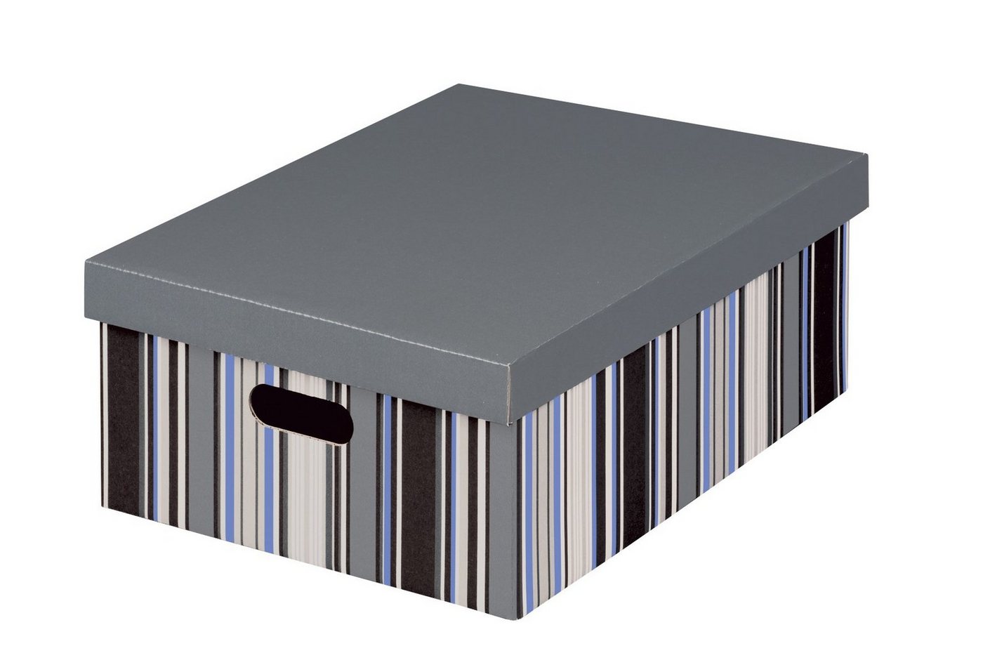 NIPS Aufbewahrungsbox OFFICE Mehrzweckbox MAXI (1 St), B/H/T: 35 x 18,5 x 44 cm, Wellkarton, Karton, Pappe von NIPS