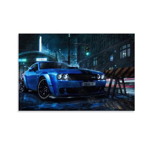 NIPSER Cars Modified Dodge Challenger Srt Poster für Wandposter für Zimmer, ästhetische Raumdekoration, Teenagerzimmer-Dekor für Mädchen, Wanddekoration, 20 x 30 cm NIPSER Cars Modified Dodge Challenger Srt Poster für Wandposter für Zimmer, ästhetische Raumdekoration, Teenagerzimmer-Dekor für Mädchen, Wanddekoration, 20 x 30 cm von NIPSER