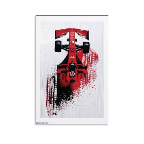 NIPSER F1-Tapete, Ferrari-Poster für Wandposter für Zimmer, ästhetische Raumdekoration, Teenagerzimmer-Dekor für Mädchen, Wanddekoration, 20 x 30 cm NIPSER F1-Tapete, Ferrari-Poster für Wandposter für Zimmer, ästhetische Raumdekoration, Teenagerzimmer-Dekor für Mädchen, Wanddekoration, 20 x 30 cm von NIPSER