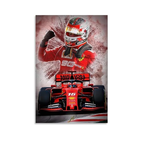 NIPSER Sfondi Ferrari F1 Leclerc Poster für Wandposter für Zimmer, ästhetische Raumdekoration, Teenagerzimmer-Dekoration für Mädchen, Wanddekoration, 40 x 60 cm NIPSER Sfondi Ferrari F1 Leclerc Poster für Wandposter für Zimmer, ästhetische Raumdekoration, Teenagerzimmer-Dekoration für Mädchen, Wanddekoration, 40 x 60 cm von NIPSER