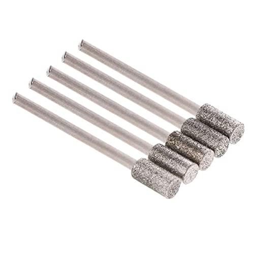 5 STÜCKE Diamantbeschichteter zylindrischer Grat 5mm Kettensägenschärfer Steinfeile Kettensägenschärfen Schnitzen Schleifwerkzeuge Drop Shipping-320,Schleifspitzen,Andere von NIQIU