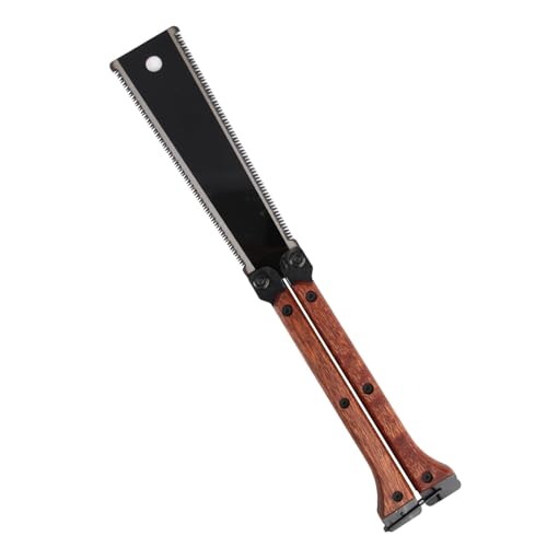 Klappbare 140mm Handsäge Aus Sk5 Karbonstahl, Doppelschneidiges, Japanischer Stil Doppelseitige Zugsäge Für Holzbearbeitung, Heimwerkerarbeiten, Camping & Bushcraft Klappbare 140mm Handsäge Aus Sk5 Karbonstahl, Doppelschneidiges, Japanischer Stil Doppelseitige Zugsäge Für Holzbearbeitung, Heimwerkerarbeiten, Camping & Bushcraft von NIRJIK