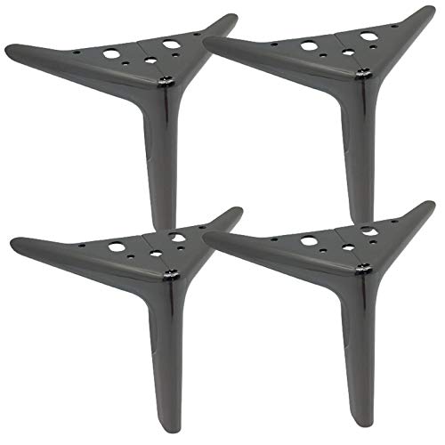 NIRNHYRUR Möbelbeine 4 Stück DIY Metall,Moderne Dreieck Sofabeine,Metall Möbel Tischbeine,Schrankbeine,Couchbeine,Tischbeine von NIRNHYRUR