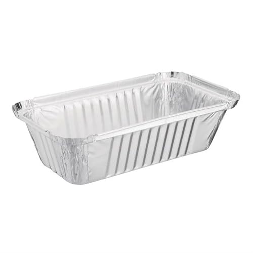 NISBETS Essentials Folienbehälter und Deckel, 450 ml, 50 Stück NISBETS Essentials Folienbehälter und Deckel, 450 ml, 50 Stück von NISBETS