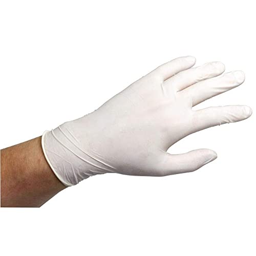 Latex handschoen disposable - Maat L (Box 100) von NISBETS