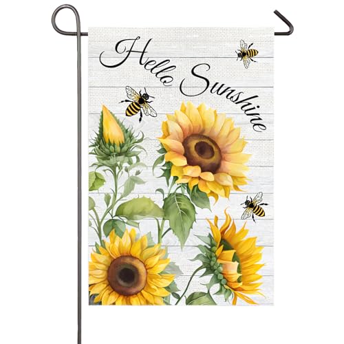 Hello Sunshine Gartenflagge GF262 von NISEVAN