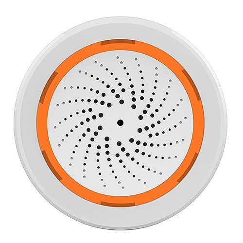 NISHZHU 1 PC Tuya ZigBee Smart Life Haussicherheit Tuya Gateway Hub Alarmsirene für Tuya von NISHZHU