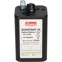 Verschiedene - Nissen 4R25 Konstant 45 - 6V / 45-50Ah Luftsauerstoff - ohne Quecksilber und Cadmium Verschiedene - Nissen 4R25 Konstant 45 - 6V / 45-50Ah Luftsauerstoff - ohne Quecksilber und Cadmium von VERSCHIEDENE
