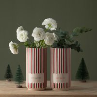 Weihnachten Keramik Planter | Blumentopf Handgemachter Frohes Neues Jahr Vase von NISSHOME