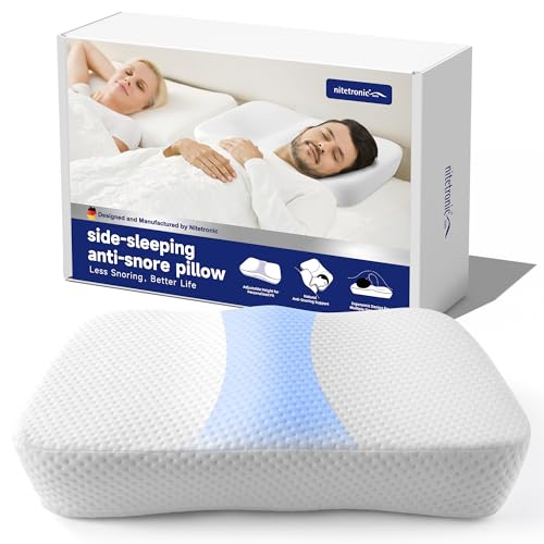 NITETRONIC Z10 Seitenschläfer-Anti-Schnarch-Kissen NITETRONIC Z10 Seitenschläfer-Anti-Schnarch-Kissen von NITETRONIC