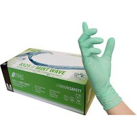 NITRAS MEDICAL unisex Einmalhandschuhe MINT WAVE grün Größe M, 100 St. von NITRAS MEDICAL