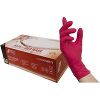 NITRAS® Einmalhandschuhe RED WAVE M rot von NITRAS®