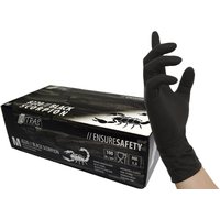 NITRAS® Einmalhandschuhe BLACK SCORPION M schwarz von NITRAS®