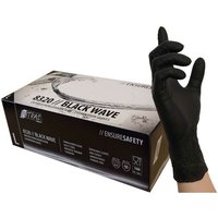 Nitras Einmalhandschuhe Black Wave 8320 - 100 Stück - Größe:7 von NO BRAND