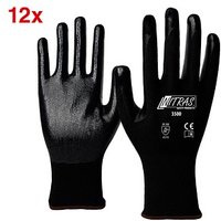 NITRAS SAFETY unisex Arbeitshandschuhe 3500 schwarz Größe 7, 12 Paar NITRAS SAFETY unisex Arbeitshandschuhe 3500 schwarz Größe 7, 12 Paar von NITRAS SAFETY