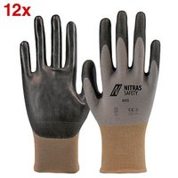 NITRAS SAFETY unisex Arbeitshandschuhe 6225 grau Größe 7, 12 Paar NITRAS SAFETY unisex Arbeitshandschuhe 6225 grau Größe 7, 12 Paar von NITRAS SAFETY