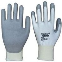 Dyneema-Schnittschutz-Handschuh 6305, weiß, grau PU-beschichtet Gr. m - Nitras von NITRAS